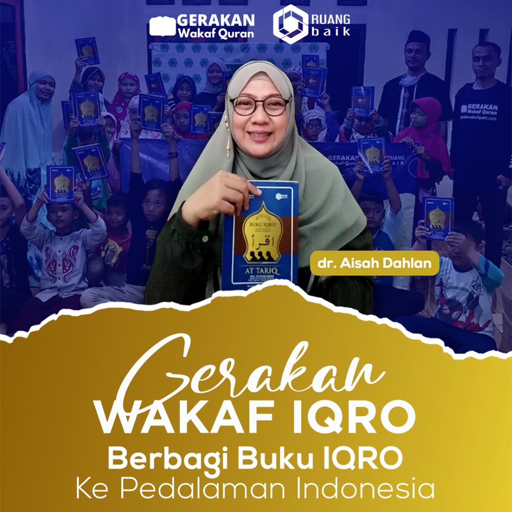 9.613 Buku IQRO Sukses Disalurkan Ke Santri TPA dan Muallaf di 8 Propinsi