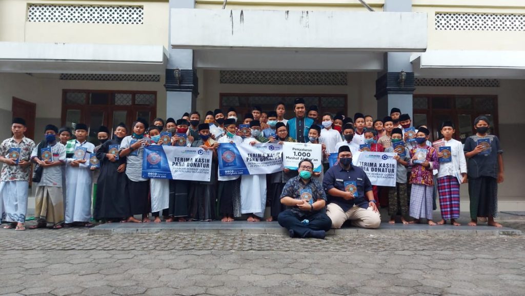 Ruang Baik kembali Salurkan 2000 Mushaf untuk Pondok Pesantren dan Santri Penghafal Quran di Wilayah Sleman