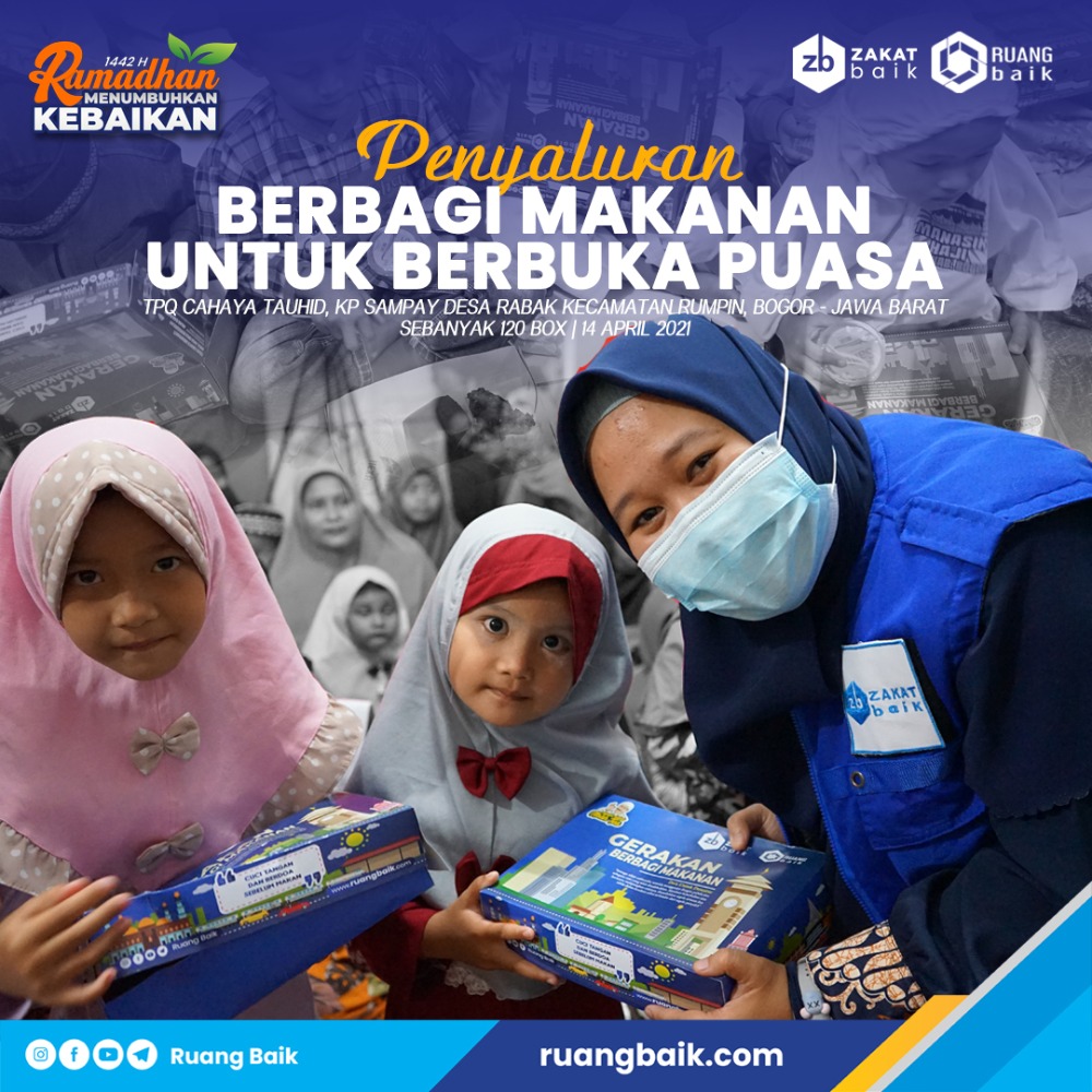 Penyaluran Berbagi Makanan Berbuka Puasa