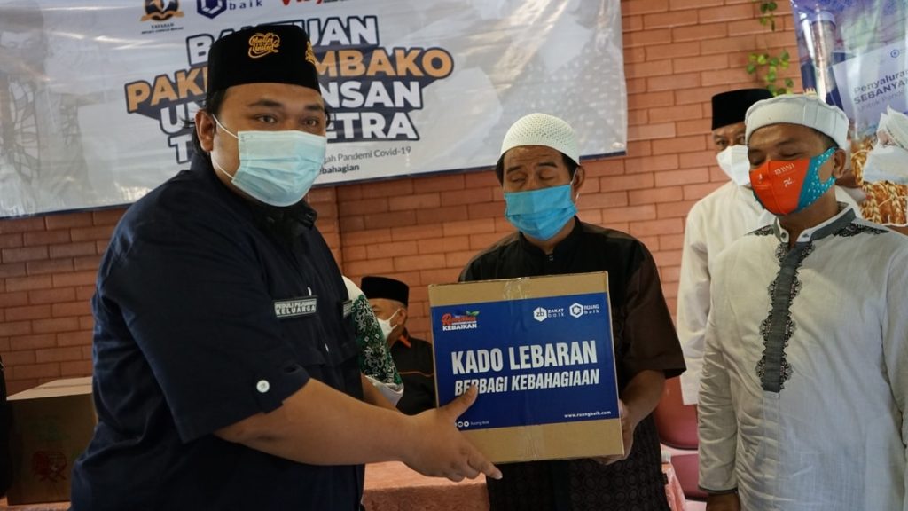 Ramadhan 1442 H Usai, Ruang Baik Jangkau 57.157 Penerima Layanan Program