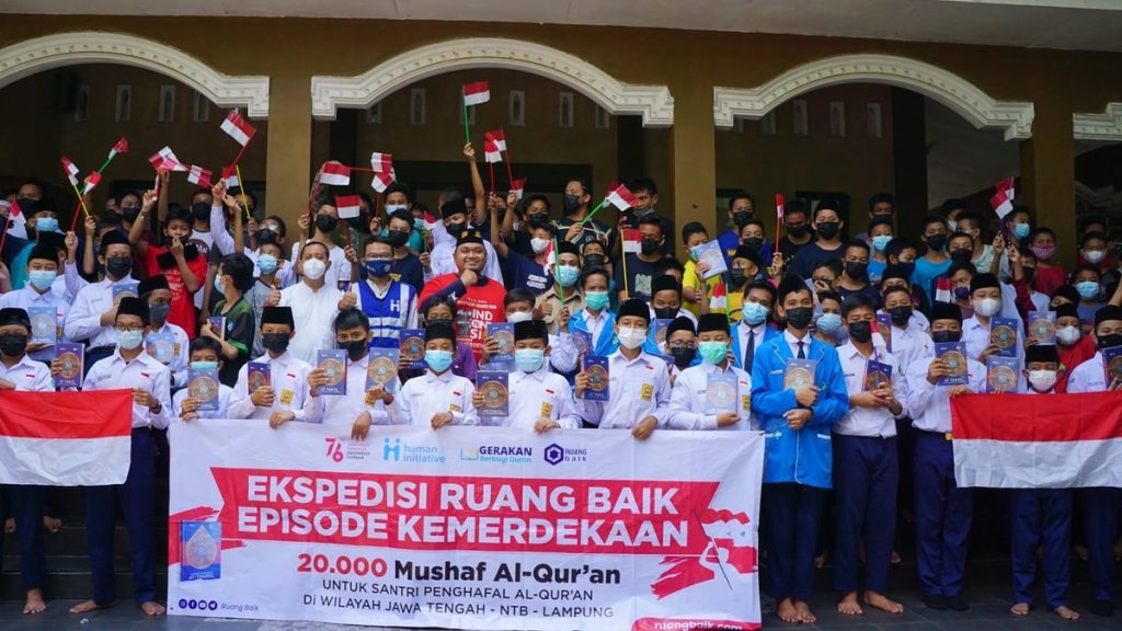 77.345 Al Qur'an Telah Tersalurkan Pada Periode Januari - Agustus 2021