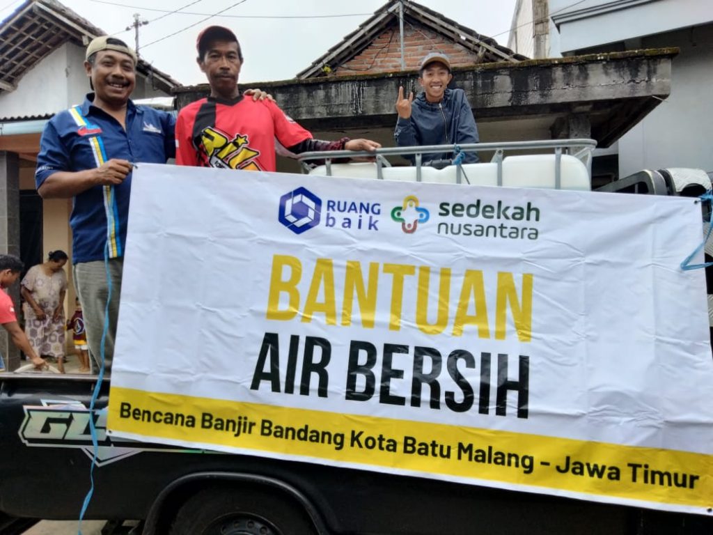 air bersih untuk kebutuhan sehari hari