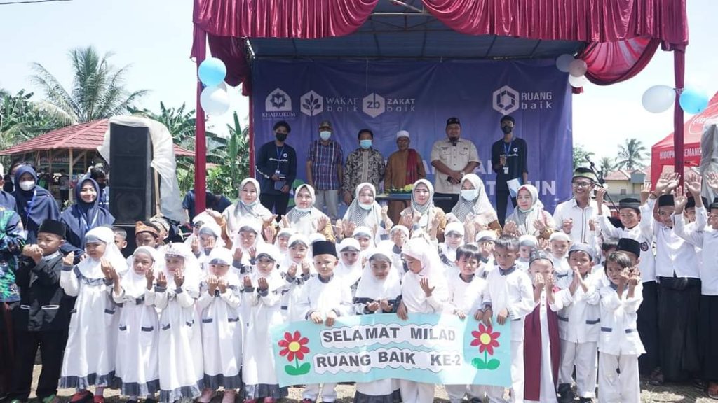 ucapan milad dari santri setempat