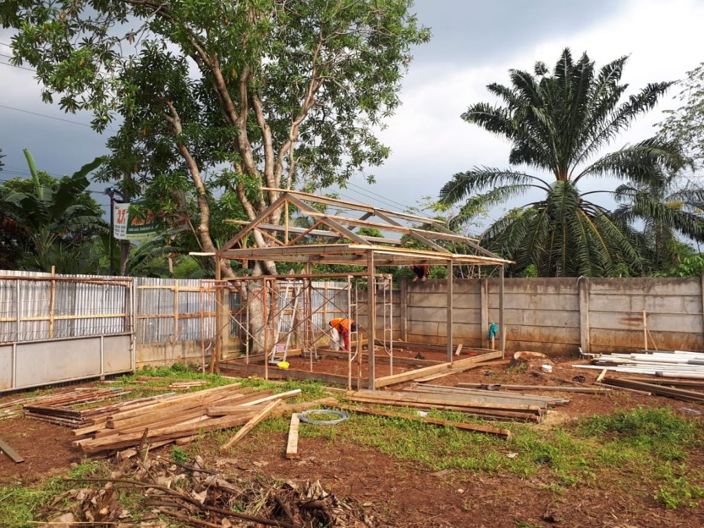 Pembuatan Bedeng, Direksi Keet, dan Gudang - 13 Juni 2022