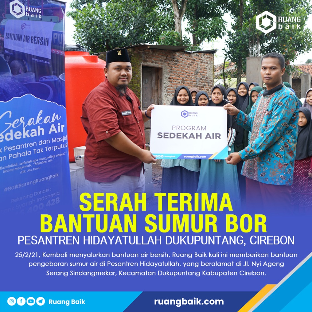 Sumur Nomor 001 di Pesantren Hidayatullah Cirebon