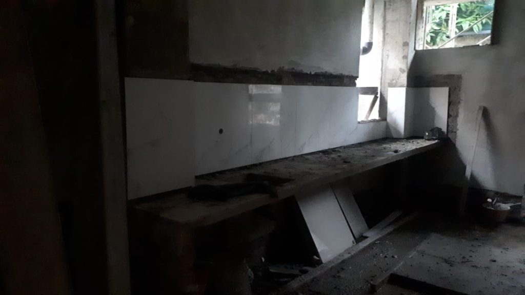 Kondisi dapur asrama