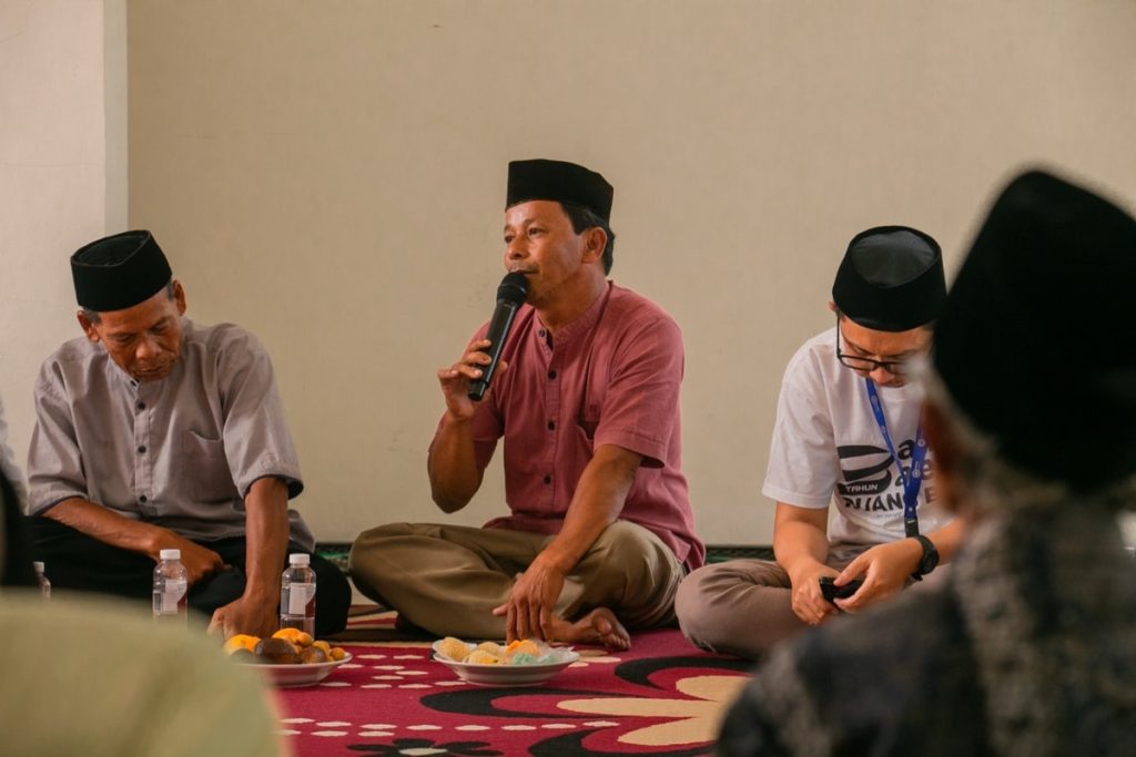 Sambutan Perwakilan RW 03 Desa Citayam, Tajurhalang Bogor