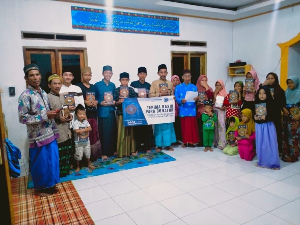 Periode Jan - Maret 2024, 2.955 Al Quran Berhasil Dikirimkan di 35 Kabupaten/Kota