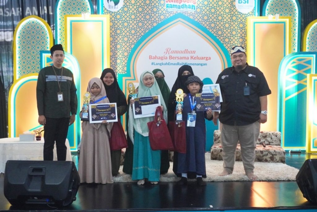 Ruang Baik Support Generasi Penghafal Al-Qur’an di Festival Kampoeng Ramadhan Masjid Raya Bintaro Jaya