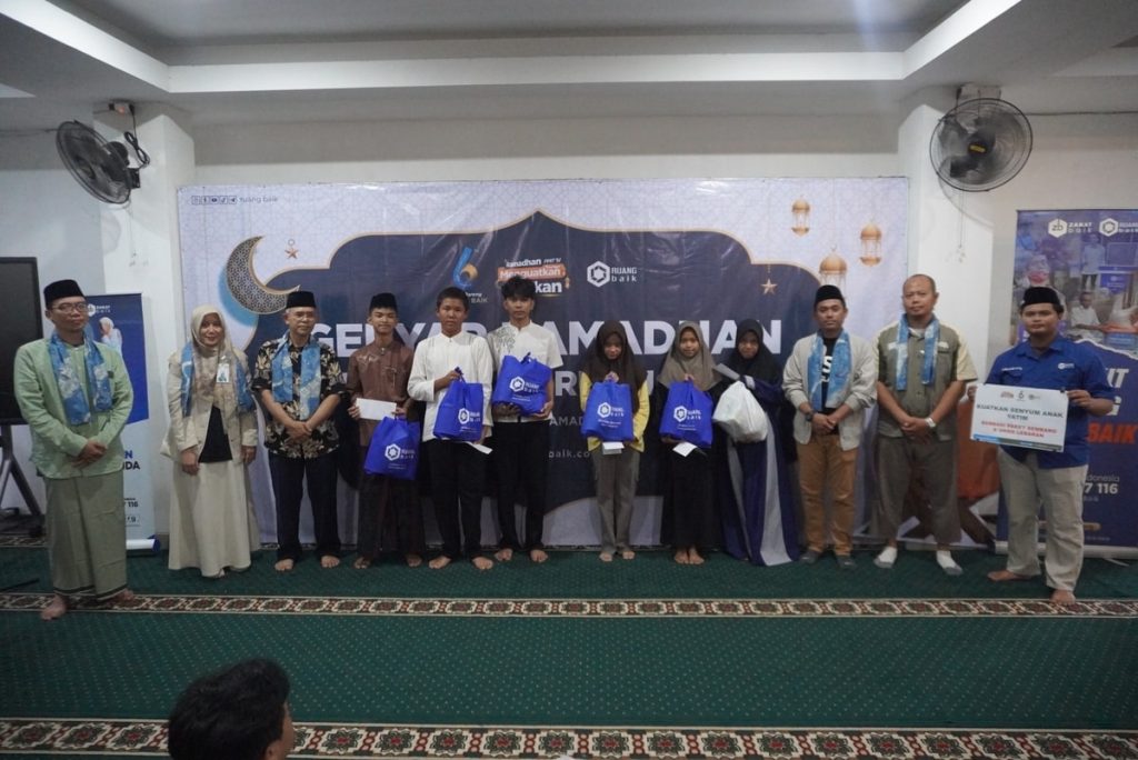 Penyaluran bersama anak yatim Kali Putih Citayam