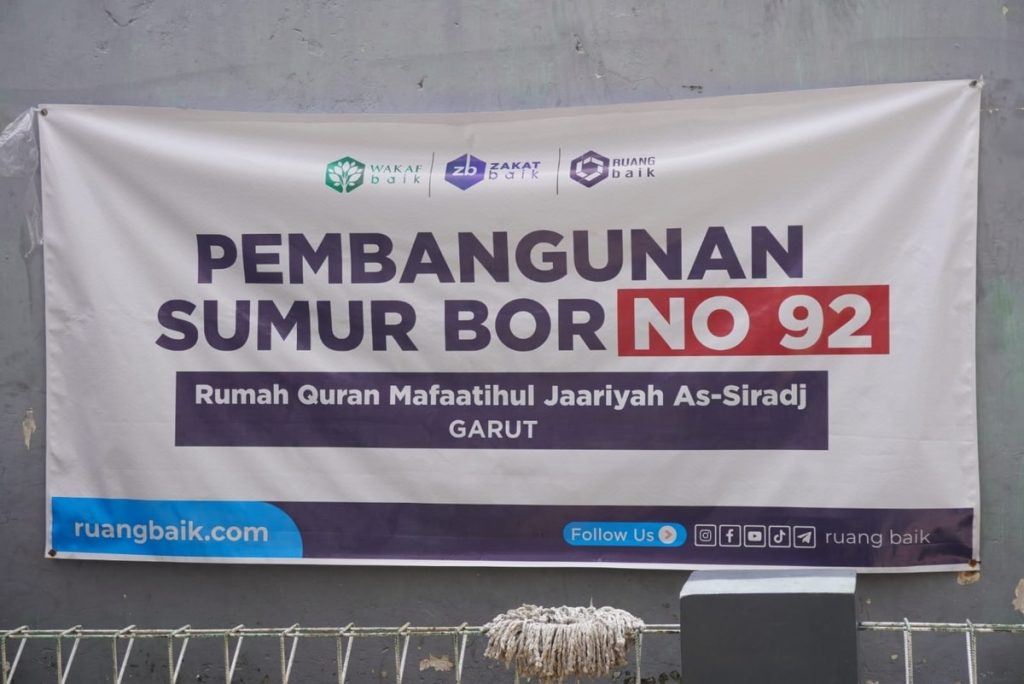 Setelah 8 Bulan Menanti, Air Kehidupan Akhirnya Mengalir di Rumah Quran Mafaatihul Jaariyah GARUT