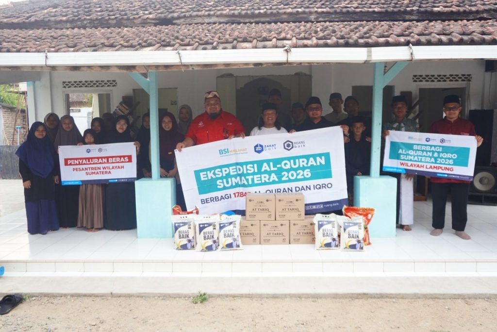 Hari Pertama Gerakan Berbagi Al Quran: Mengantar Cahaya Al-Quran Hingga Pelosok Pringsewu